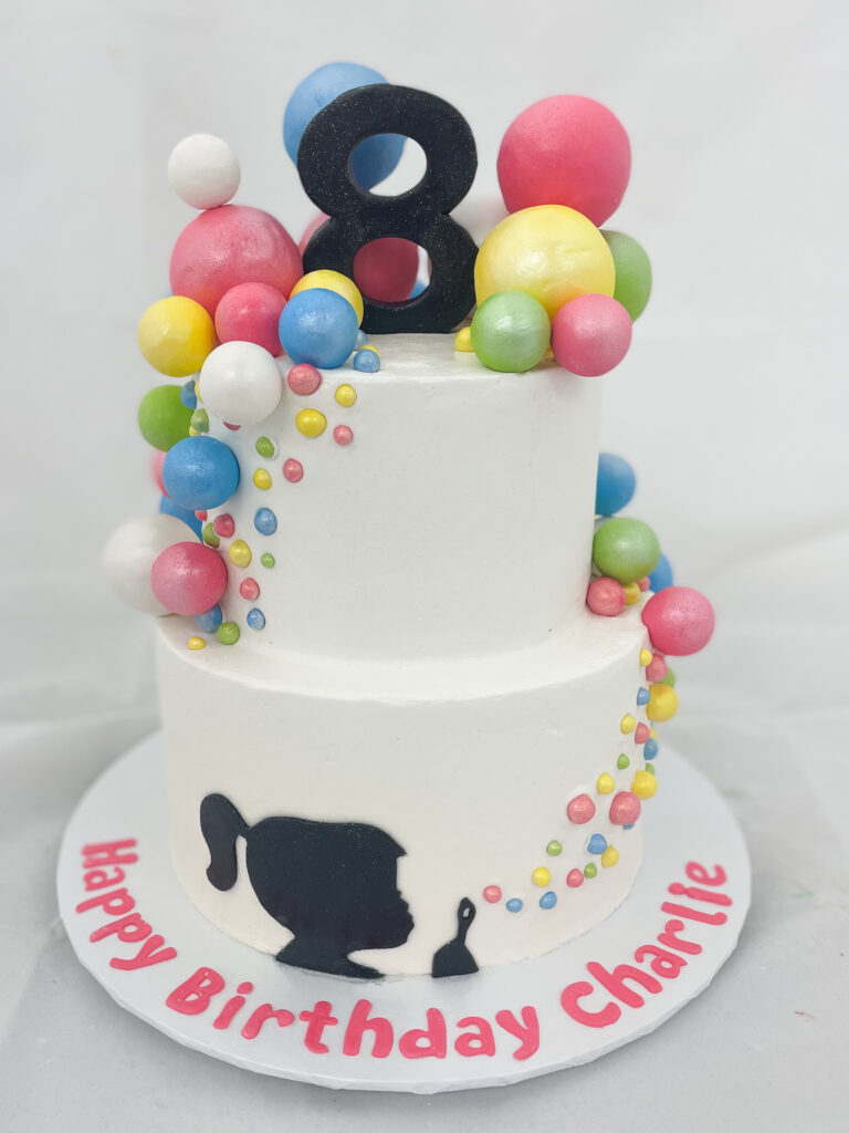 Blowing Bubbles Cake