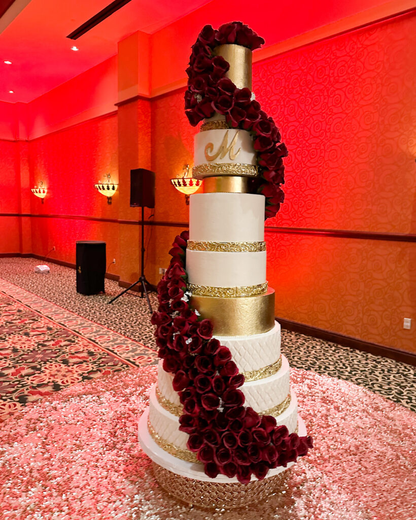 Nine Tier Wedding Cake