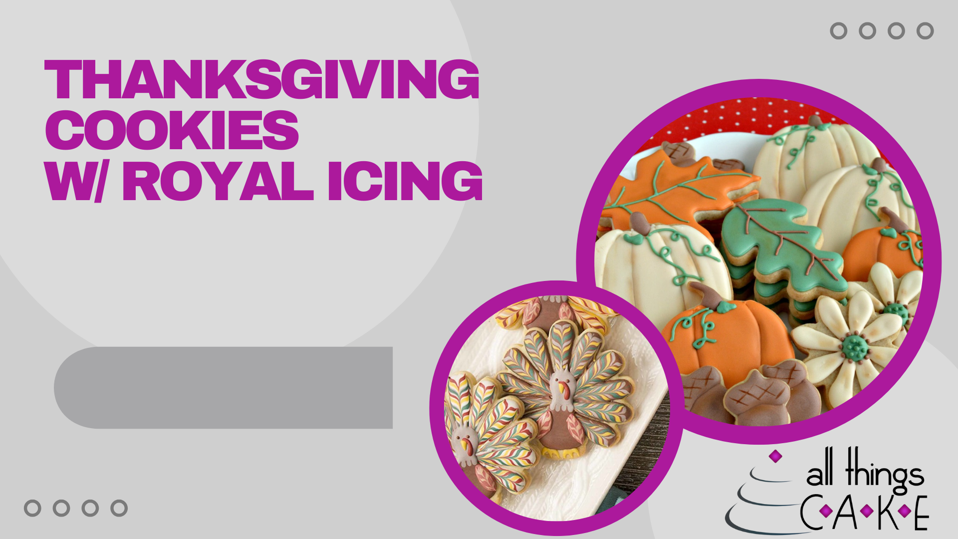 Thanksgiving cookies with Royal FB