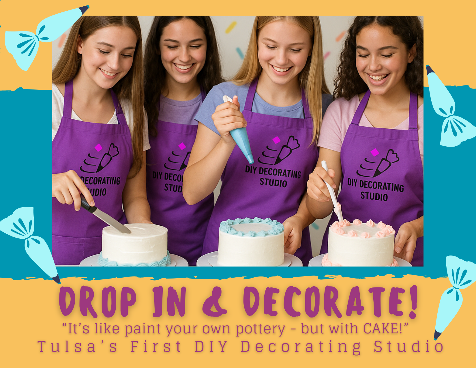 Drop In Decorating Studio - All Things Cake